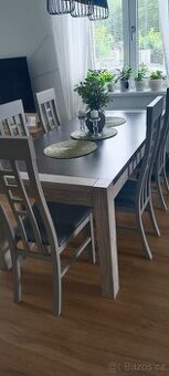 Jídelní stůl a 4-6 židlí