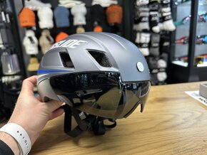 Cyklo, inline Aero přilba Powerslide Race Wind, magnet brýle