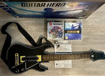 Guitar Hero + hry PS3