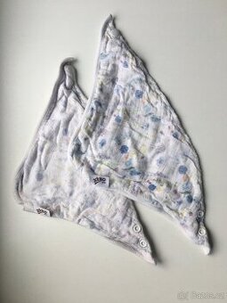 Bryndáky slintáčky květované bambusové xkko