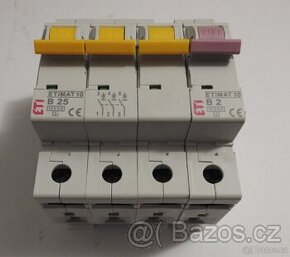 Jističe - nové nepoužité