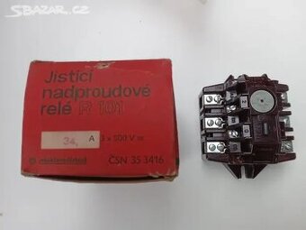 Jistící nadproudové relé R 101 A