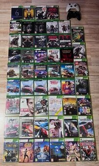Xbox sbírka her a příslušenství