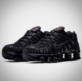 NIKE Air max Shox TL "Triple Black"