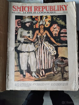 časopisy Smích republiky 1919