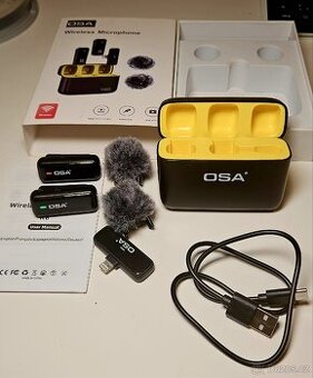 Mikrofon sada pro iPhone s potlačením hluku