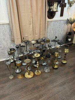 Designové stojanové popelníky 24 ks (525070)