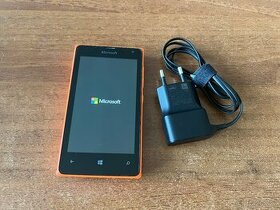 Microsoft Lumia 435 Dual SIM - oranžový