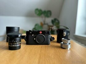 Prodám Leica M 240 tělo černý + objektívy dohodou