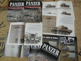 PANZER - časopisy k modelům tanků