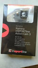 Nová Kamera inSPORTline Action Cam 3