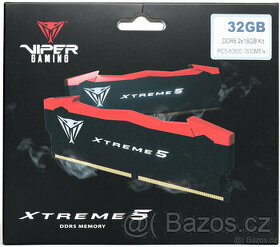 Patriot VIPER XTREME 5 32GB (2x16GB) DDR5 7600 CL36 - Nové