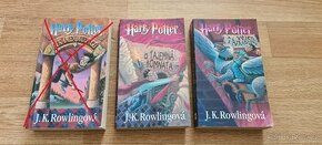 Paperback kniha Harry Potter 1,2,3