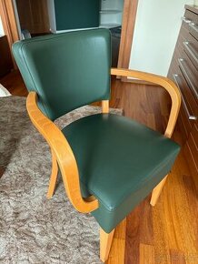 Zelená židle značky Ton - 1