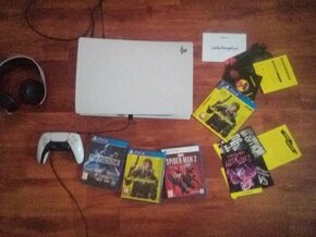 PS5+Sluchatka a hry