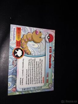 PRODÁM - Pokémon karta Weedle #13 Topps Chrome - 1