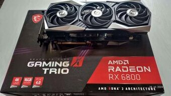 MSI Radeon RX 6800 GAMING X TRIO 16G / FAKTURA + ZÁRUKA