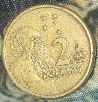 Australská mince 2 dolary – rok 1988 (1. rok ražby)