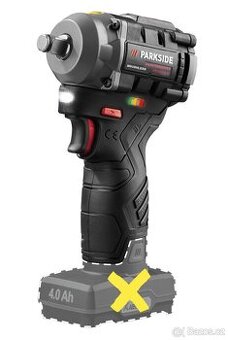 PARKSIDE PERFORMANCE® Aku rázový utahovák 12 V - Nový
