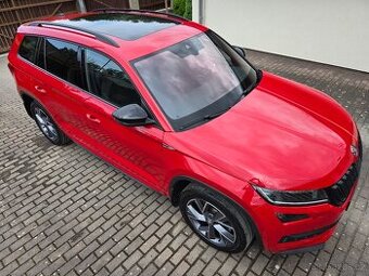 Škoda Kodiaq, Sportline 140 kW, nez. topení, ČR, ZÁRUKA