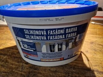 Silikonová fasádní barva