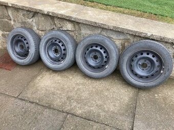 Použitá sada kol 14" Peugeot – Letní pneu 175/65 R14 Barum