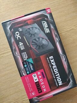 Grafická karta Asusu RX 570 4GB