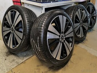 ALU kola Mercedes B 5x112 r18 Originál, pneu 5mm+TPMS
