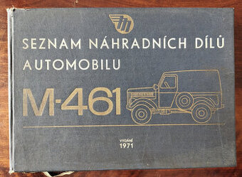 Katalog náhradních dílů ARO M461