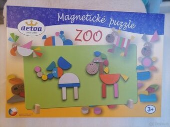 Magnetické puzzle ZOO