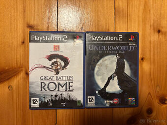Hry na PS2 - Playstation 2 - Underworld a Great battles