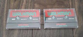 MČ kazety SONY Walkman 100