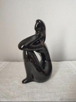 Jitka Forejtová akt žena keramická soška 25 cm