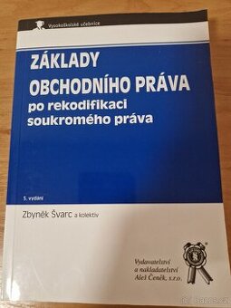 Zaklady obchodniho prava