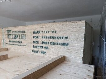 Překližka obalová borovice- NOVÁ