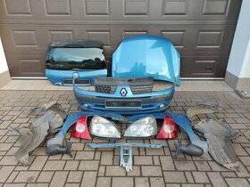 Kapota,pátá vrata, zrcátka,Clio II 2001-2009