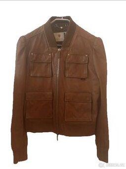 Dámská luxusní kožená bunda Gucci