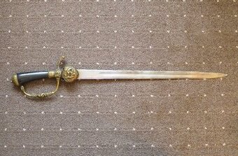 Starožitný lovecký / myslivecký tesák