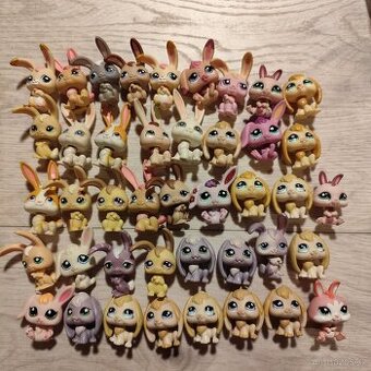 LPS zajíčky a králíky cena za ks