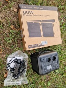 HIKMICRO G300 powerstation + EcoFlow 60W solární panel nové