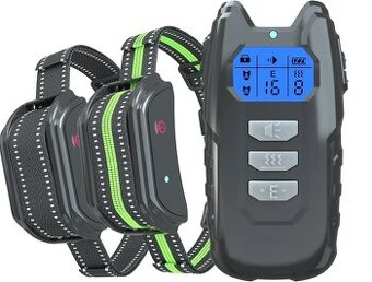 Výcvikový elektrický obojek pro psa 2 dva psy