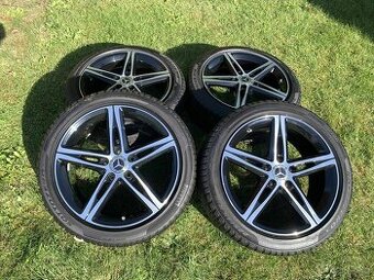 Original Alu kola Mercedes A, B, C, CLA; 225/45/18 zimní