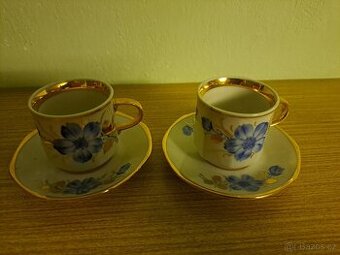 Dva hrnečky s podšálky č.1