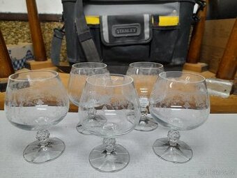 křišťálové sklenice na brandy Cascade Bohemia