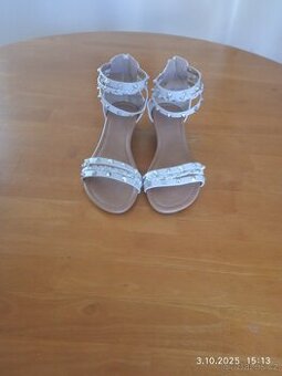 Dámské letní boty bílé 39-40