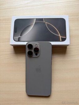 iPhone 16 Pro Max 256GB - přírodní titan
