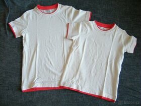 Sourozenecká trička vel. 98 a 122