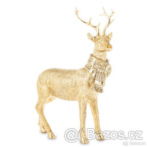 Vánoční jelen 26x9x20cm