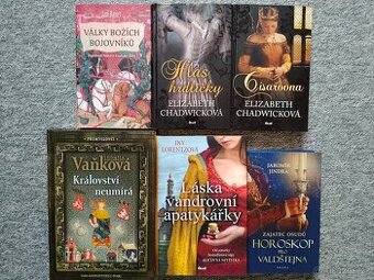 5) Prodám 6 knih - historické romány