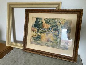 prodám starožitné rámy na obrazy